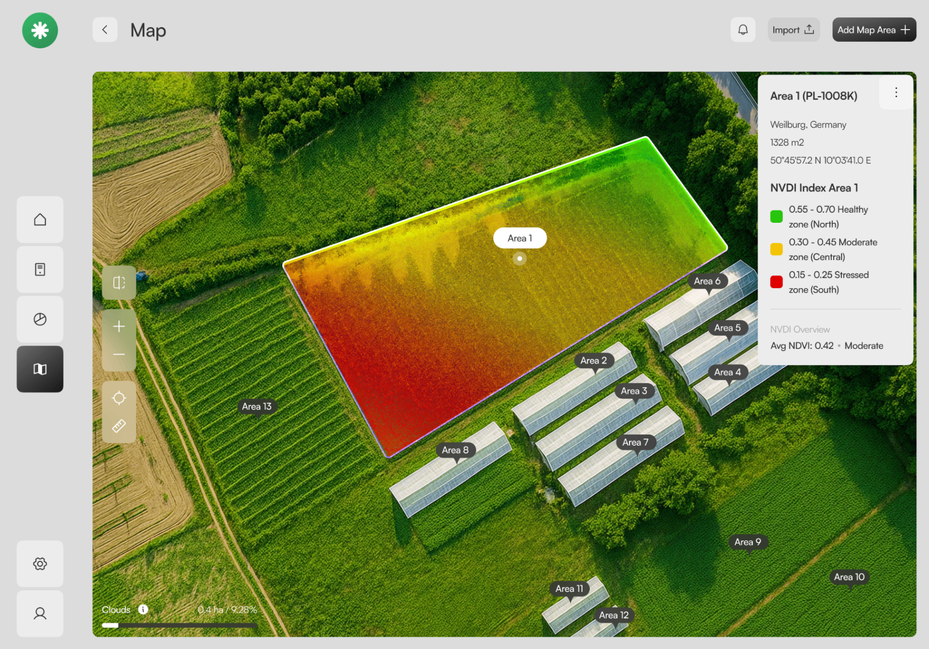 NDVI Map — Field Health